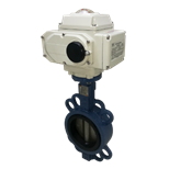 Затвор дисковый поворотный межфланцевый с электроприводом Дн50 D671-16EC-50-ЭП-05S (DC24V, AC220V, AC380V)