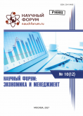XII Международная  научно-практическая конференция «Научный форум: экономика и менеджмент»