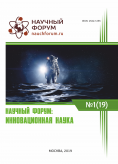 XIX Международная научно-практическая конференция «Научный форум: инновационная наука»