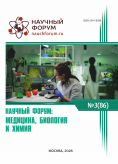 LXXXVI Международная научно-практическая конференция «Научный форум: медицина, биология и химия»