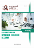 LXIX Международная научно-практическая конференция «Научный форум: медицина, биология и химия»