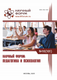 CI Международная научно-практическая конференция «Научный форум: педагогика и психология»