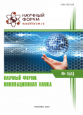 VI Международная научно-практическая конференция «Научный форум: инновационная наука» 