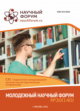 CXL Студенческая международная научно-практическая конференция «Молодежный научный форум»