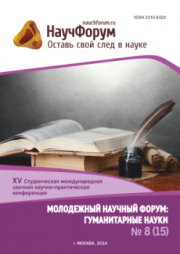 Начало голосования и обсуждения работ XV Студенческой международной заочной научно-практической конференции «Молодежный научный форум: гуманитарные науки»