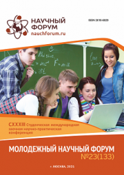 Завершена CXXXIII Студенческая международная научно-практическая конференция «Молодежный научный форум»