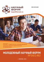 Начало голосования и обсуждения работ CXLVI Студенческой международной научно-практической конференции «Молодежный научный форум»