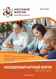 Завершена CXLVII Студенческая международная научно-практическая конференция «Молодежный научный форум»