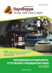 Начало голосования и обсуждения работ XXII Студенческой международной заочной научно-практической конференции «Молодежный научный форум: естественные и медицинские науки»