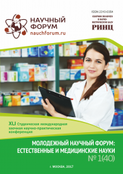 Начало голосования и обсуждения работ XLI Студенческой международной заочной научно-практической конференции «Молодежный научный форум: естественные и медицинские науки»
