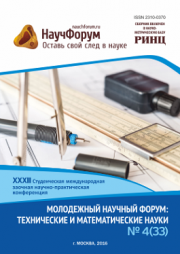Начало голосования и обсуждения работ XXXIII Студенческой международной заочной научно-практической конференции «Молодежный научный форум: технические и математические науки»