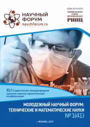 Начало голосования и обсуждения работ XLI Студенческой международной заочной научно-практической конференции «Молодежный научный форум: технические и математические науки»