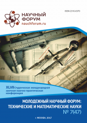 Скоро окончание приема работ на XLVII Студенческую международную заочную научно-практическую конференцию «Молодежный научный форум: технические и математические науки»