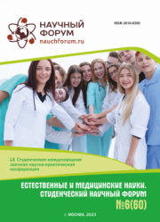 Завершена LX Студенческая международная научно-практическая конференция «Естественные и медицинские науки. Студенческий научный форум»