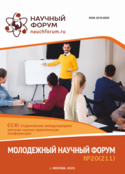 Завершена CCXI Студенческая международная научно-практическая конференция «Молодежный научный форум»